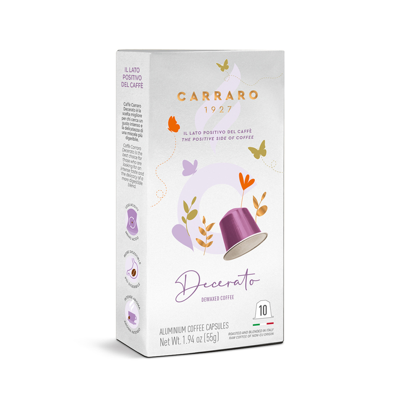 【CARRARO】迪席拉朵 DECERATO/ 咖啡膠囊 (10顆/盒;Nespresso Original 膠囊咖啡機專用), , large