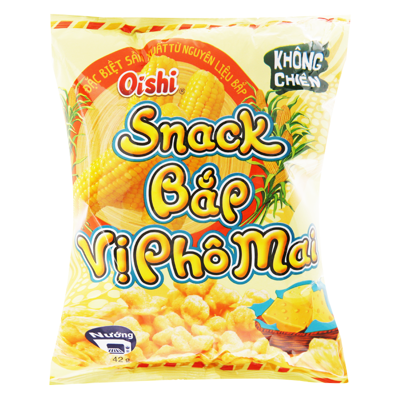 Oishi Snack Bap Vi Pho Mai, , large