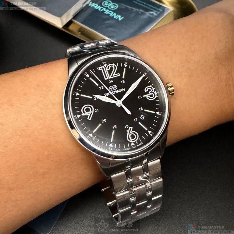 [TIMEMASTER] WAKMANN watch, 40mm, WA00051, , large