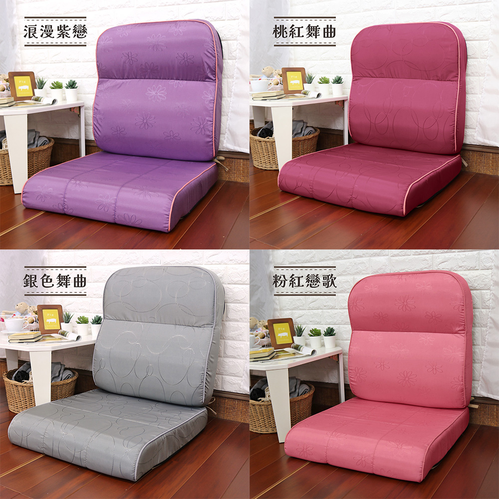 [台客嚴選] 小步舞曲緹花L型沙發實木椅墊 台灣製 多件優惠 坐墊 木椅墊 沙發墊  墊子 椅墊, , large
