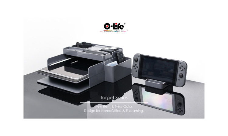 【O-Life】Tablet Document Holder-Black, , large