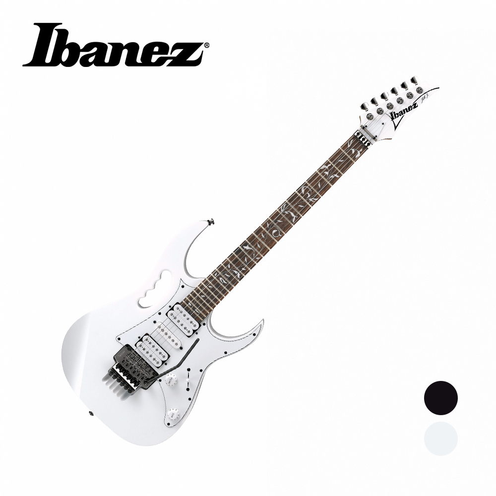 IBANEZ Jemjr Steve Vai  印廠 簽名電吉他 黑/白款【敦煌樂器】, , large