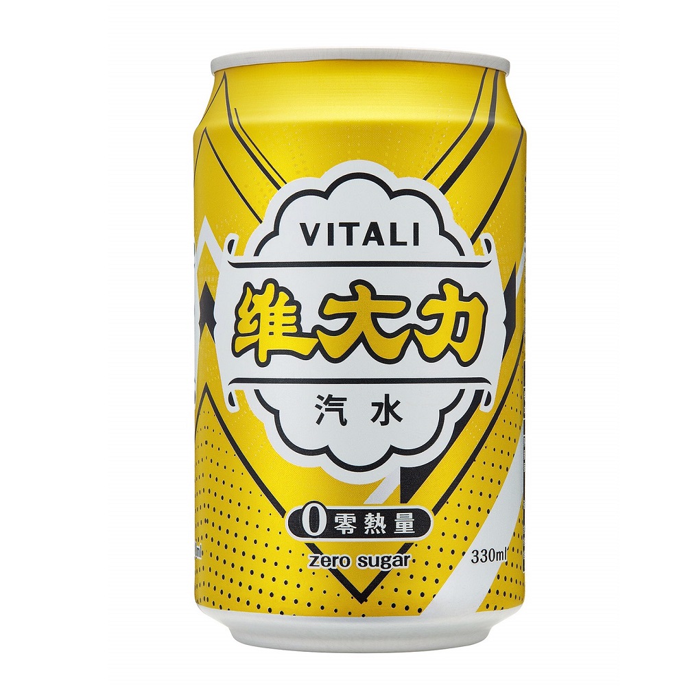 Vitali Zero-Calorie soda 330ml, , large