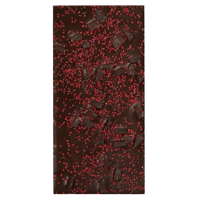 露特覆盆莓蔓越莓黑巧克力, , large