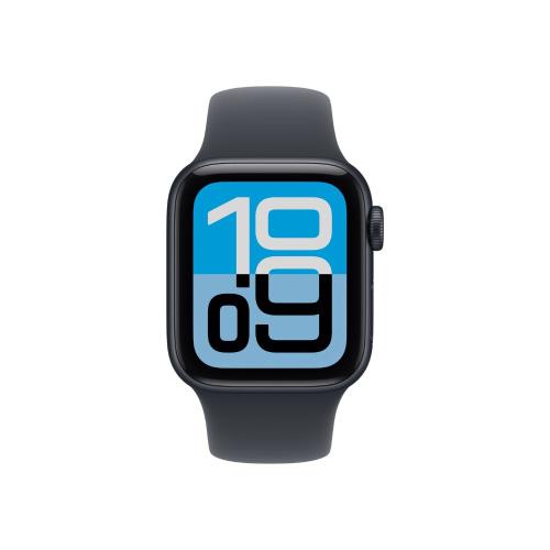 【預購排單】Apple Watch SE3 40mm 星光色鋁金屬錶殼 搭配 星光色運動錶帶 GPS 2025 (S/M)  _ 台灣公司貨 + 專用【錶貼＆錶背蓋】, , large