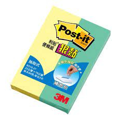 3M 狠黏 R31S 抽取是補充包(多色)黃+湖水綠, , large