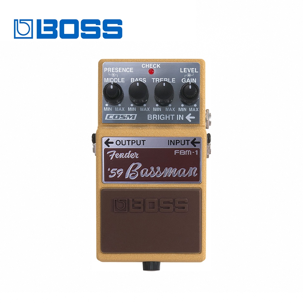 BOSS FBM-1 Fender '59 Bassman 音箱模擬 效果器【敦煌樂器】, , large