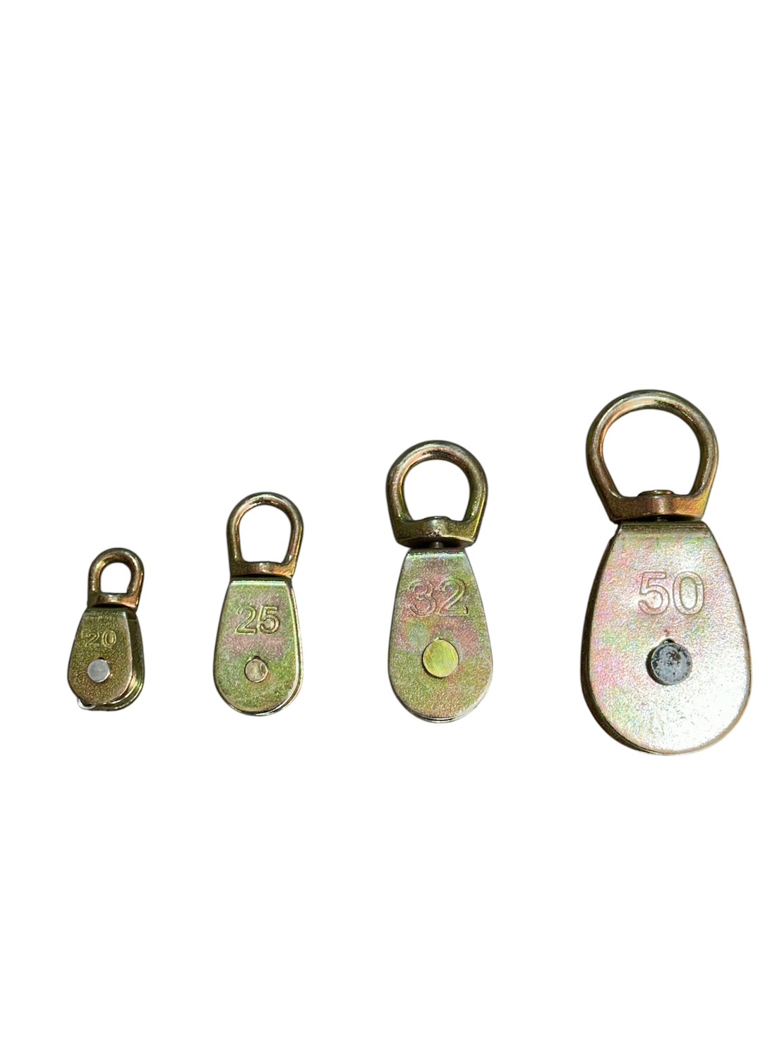 WIN五金 單輪鐵製鍍鋅滑車<50mm> 豆滑車 滑車滾輪 鐵單滑輪 定滑輪 吊輪 牽引輪 天車輪 定輪, , large