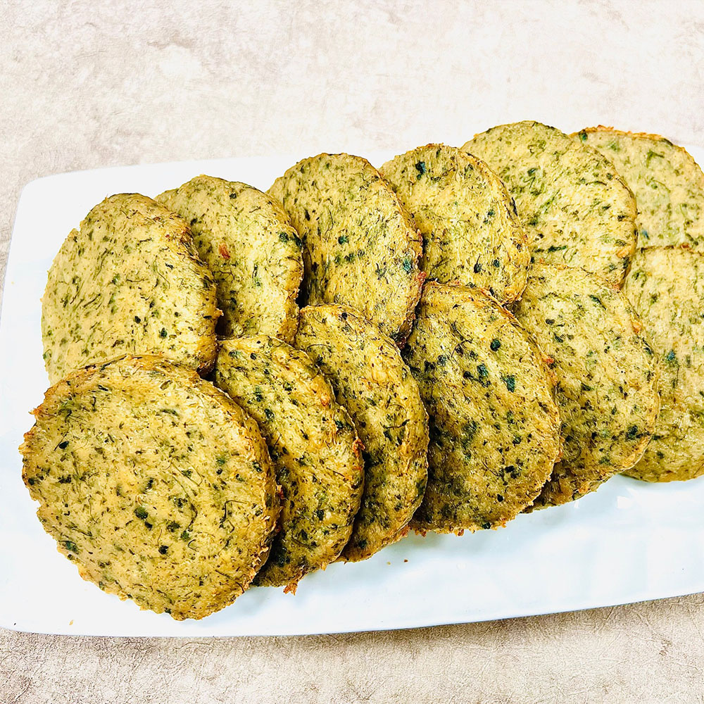 【如意生技】純素滸苔燒排香酥塊兩種平均共6包(600g/包〉(免運費), , large