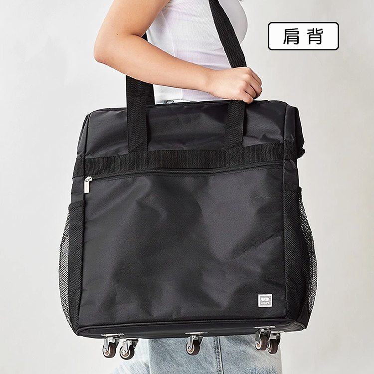 黑潮滑輪式保溫保冷袋-直立-60L-2入, , large