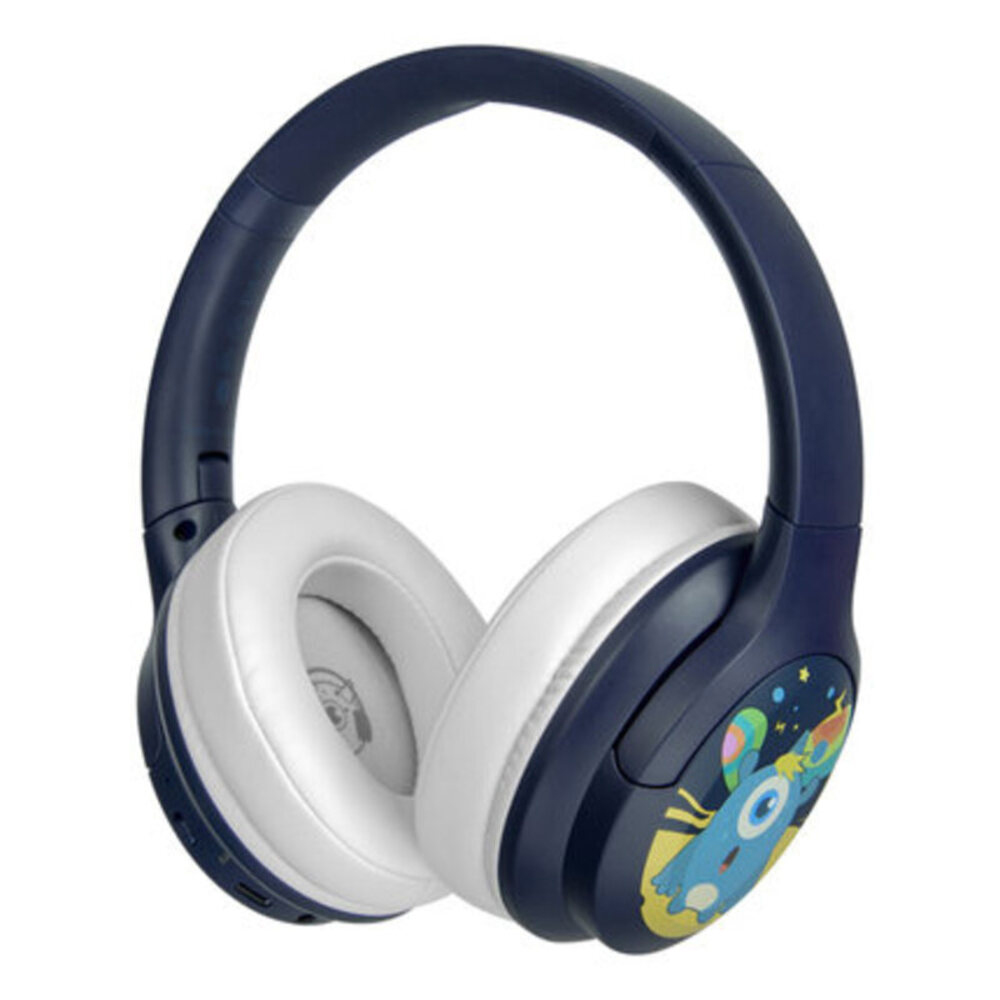 [JunYu] BAMiNi Space children's flagship over-ear active noise reduction Bluetooth headphones (gift box packaging - earphone storage bag included) - blue, , large