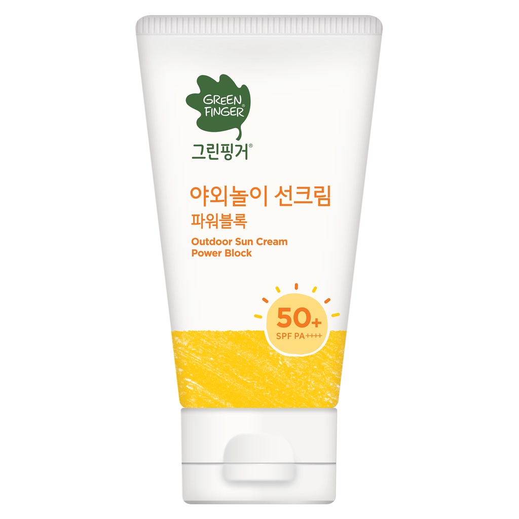 【綠手指 GreenFinger】幼兒戶外保濕滋潤防曬乳80ml SPF50，PA++++/可擦臉/友善海洋, , large