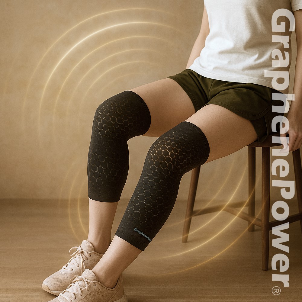 Graphene Terahertz Smart Thermal Soothing Knee Sleeve, , large