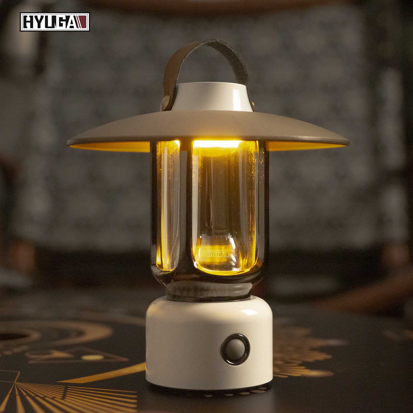 HYUGA L99 Rechargeable Mini Vintage Camping Light【White】, , large