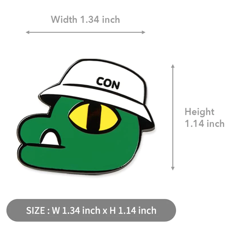 KAKAO FRIENDS 高爾夫球標 鱷魚Con 帽夾球標 高爾夫禮物, , large
