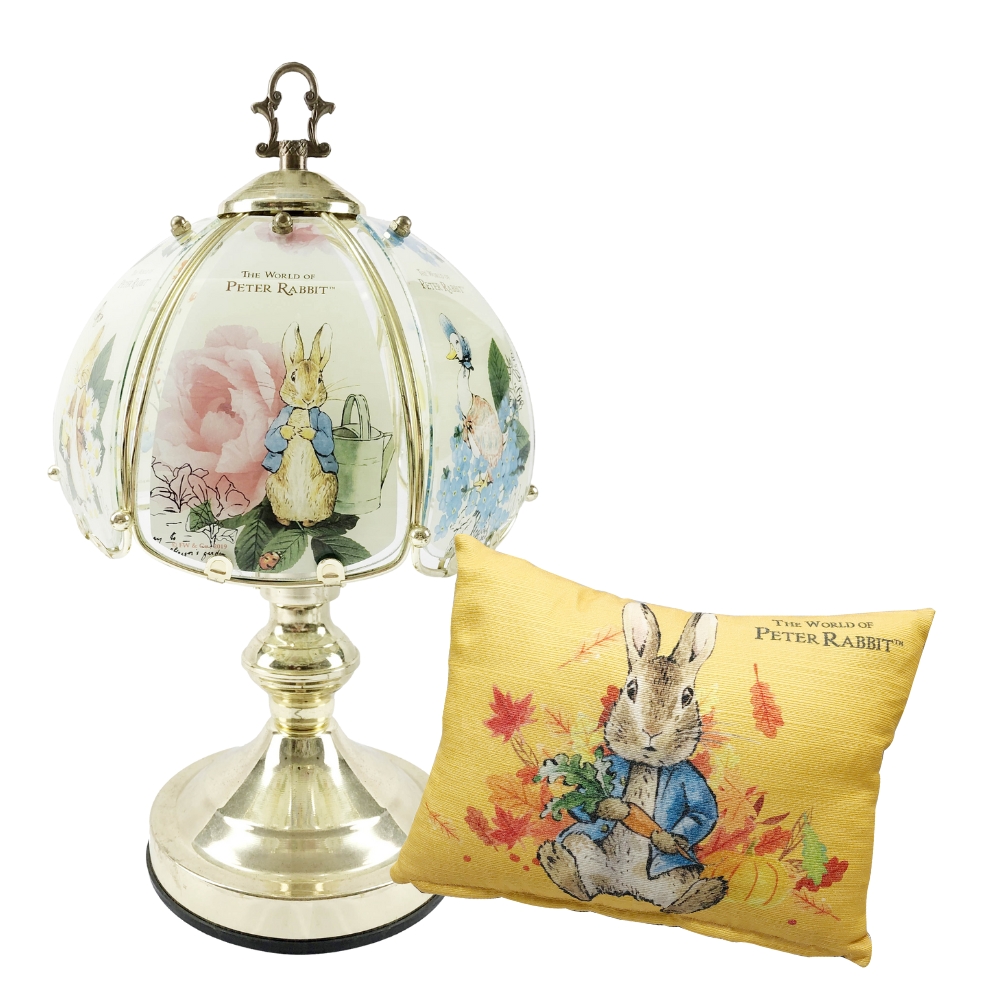 【世豐】Peter Rabbit🎁送499元腰枕(隨機出貨)比得兔三段式觸控燈_花卉, , large