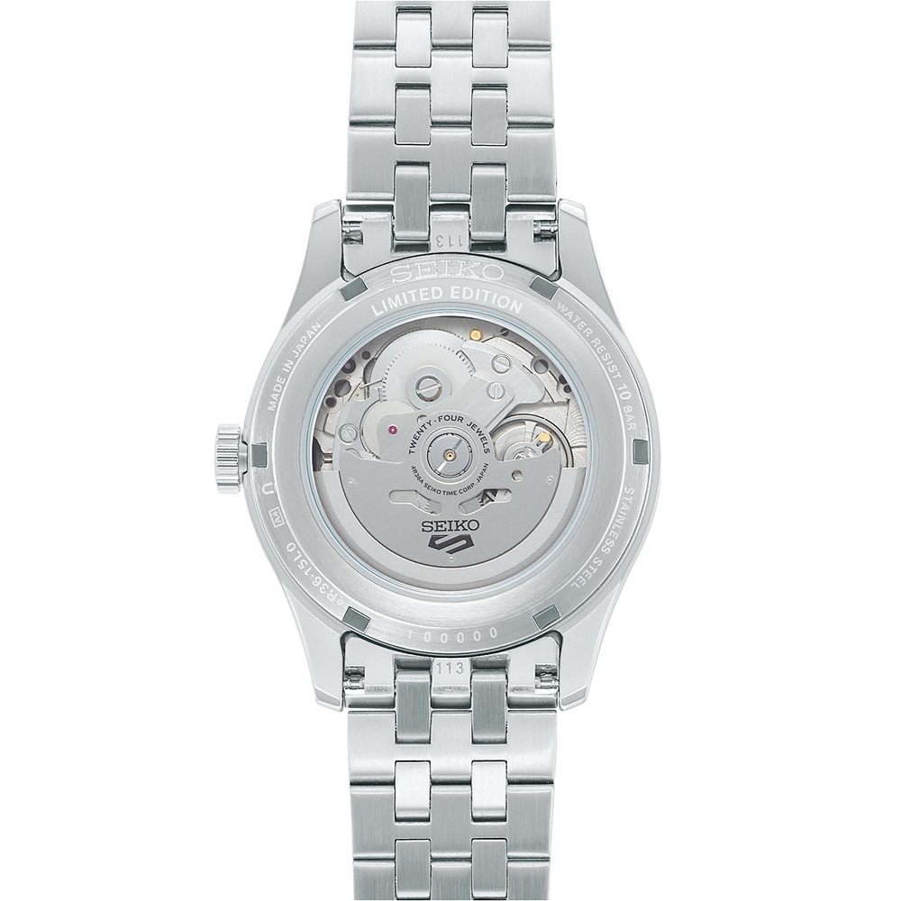 SEIKO 精工 5 Sports 製錶110週年 限量機械錶 套錶 SRPK41K1/4R36-15L0S, , large