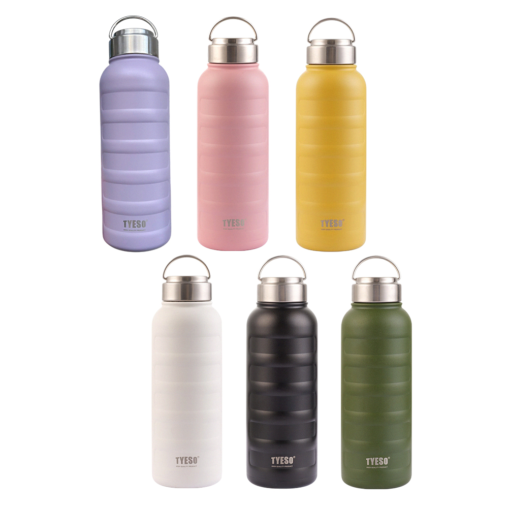【H&R安室家】TYESO泰碩  304不鏽鋼毛毛蟲保溫瓶1000ml(H02), , large