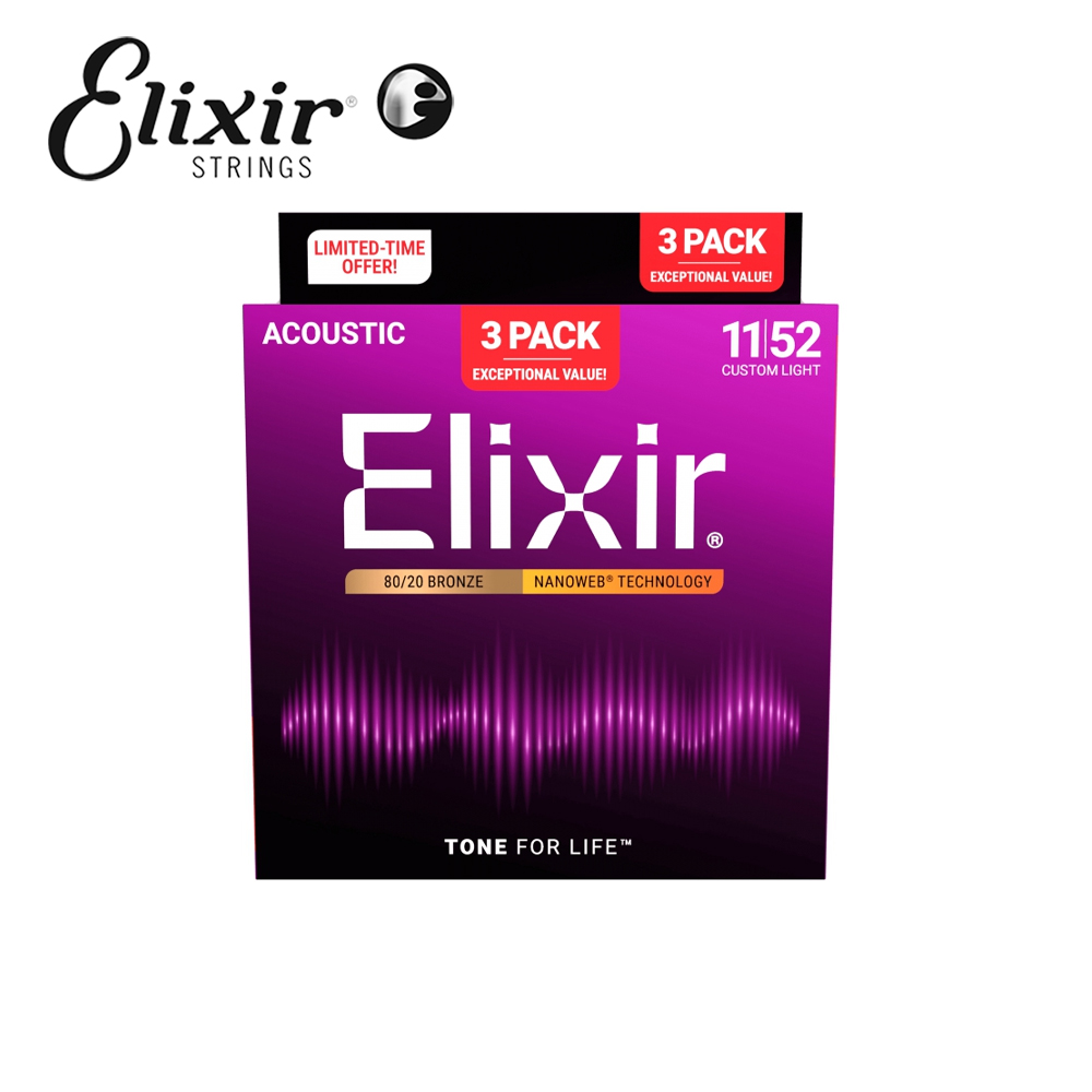 Elixir 16564 Nanoweb 11-52, , large