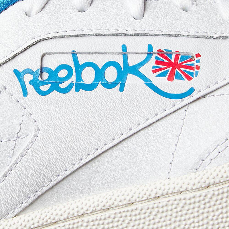 Reebok Club C 85 [100074476] 男女 休閒鞋 運動 經典 網球鞋 皮革 簡約 百搭 白 水藍, , large