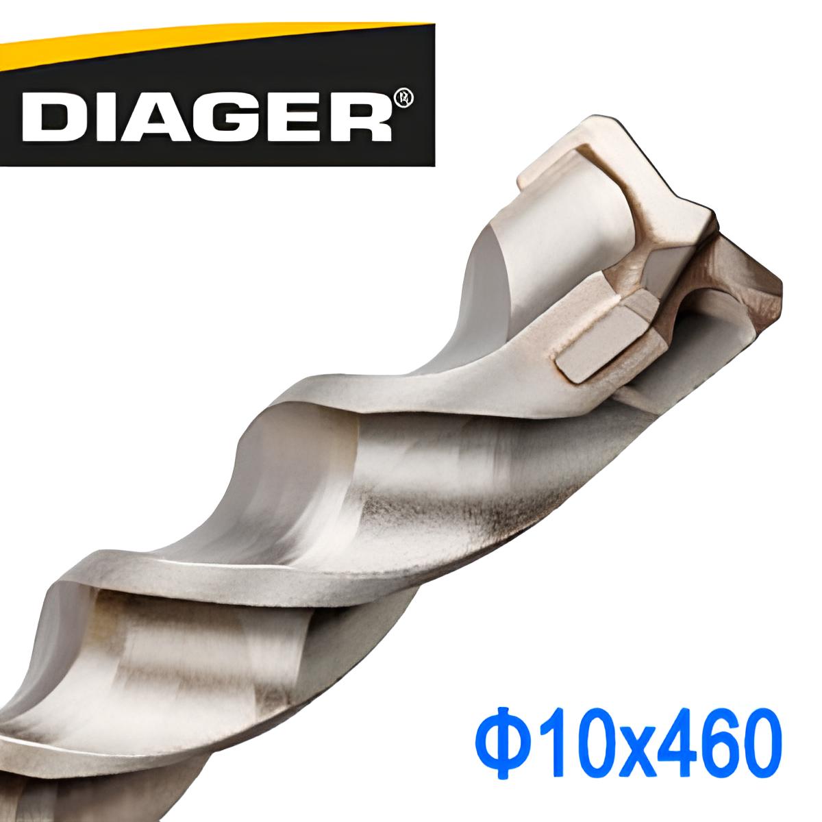 【DIAGER 帝爵】法國DIAGER帝爵四溝三刃水泥鑽尾/10x460mm(法國製造), , large