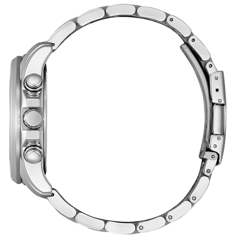 CITIZEN 星辰 亞洲限定款 光動能萬年曆電波手錶 AT9120-89L, , large