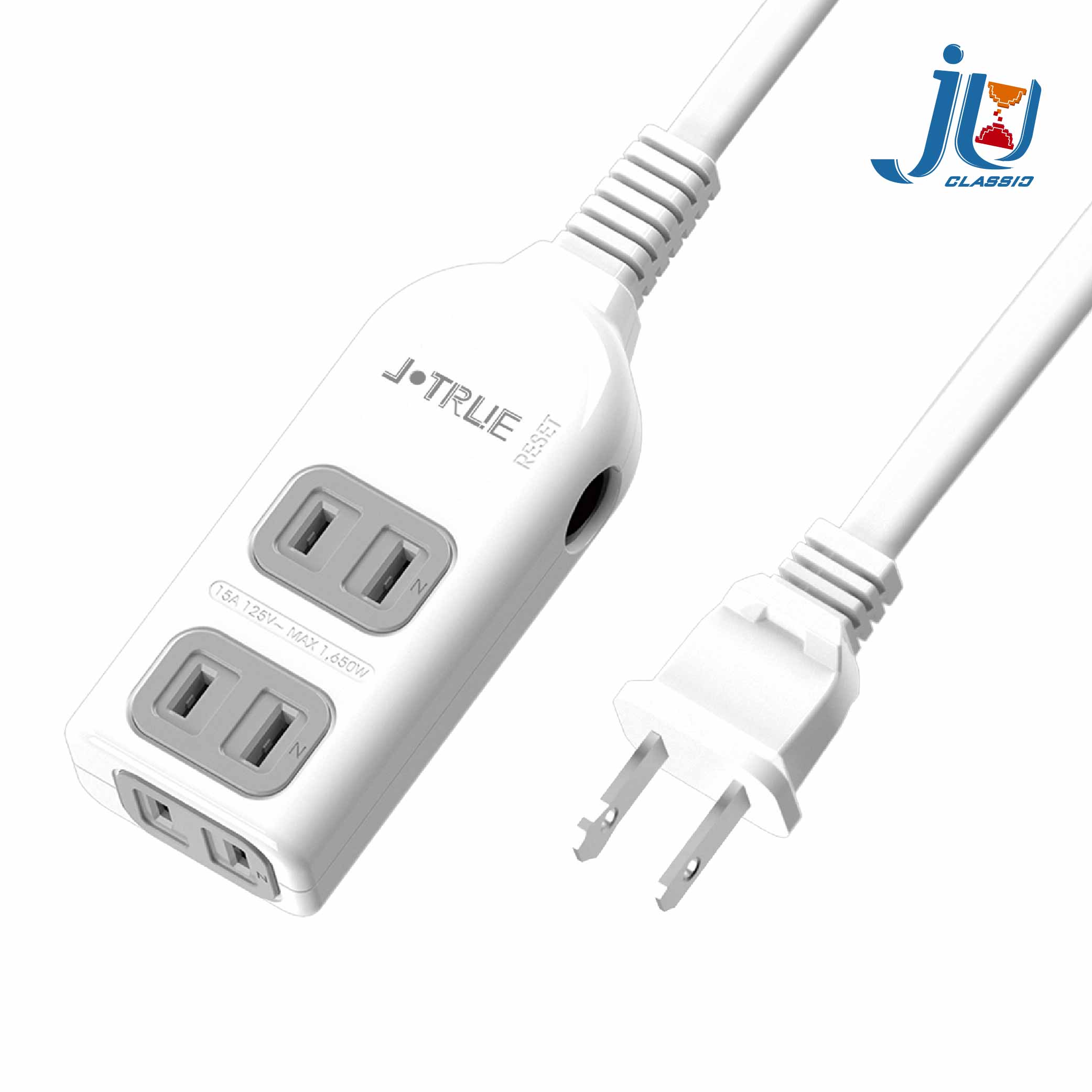 鉅玉經典｜2+1P extension cable 1.8m JY-014-6, , large