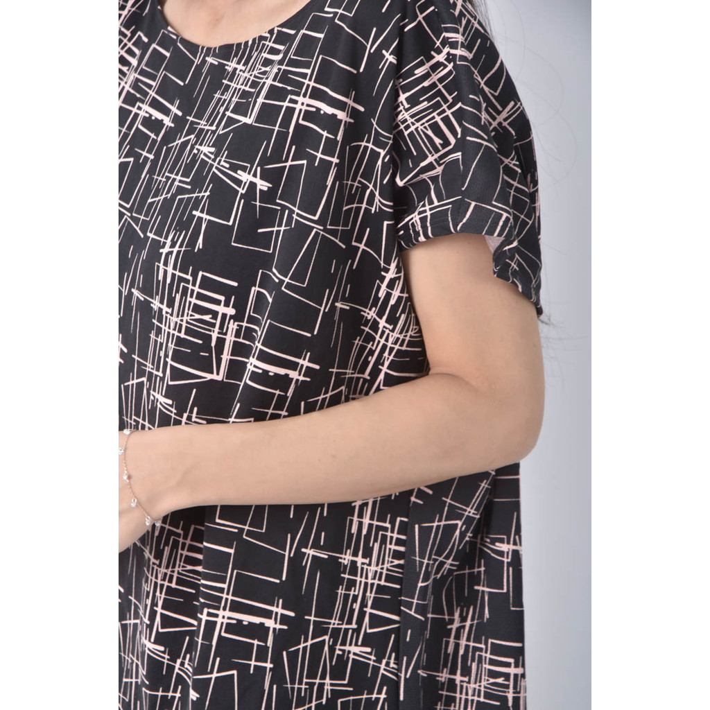 (XL) uniqlo圓領黑色短袖上衣二手衣, , large