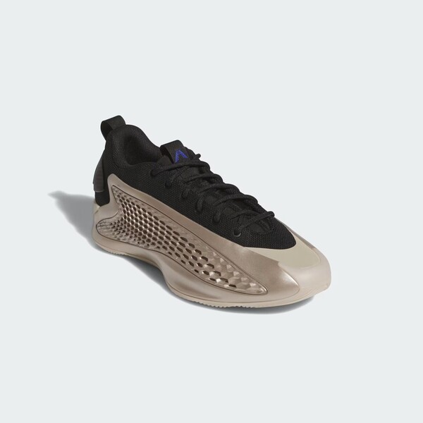 [Kixpress] Adidas Anthony Edwards 1 Low 男 籃球鞋 運動鞋 緩震 包覆 香檳金 黑 [JQ6133], , large