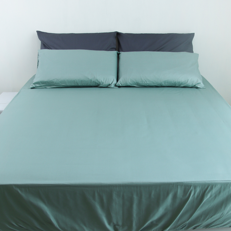 100% cotton mattress cover and pillowcase set, , large