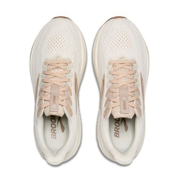 Brooks Ghost 17 女 慢跑鞋 魔鬼系列 彈力 緩震 米 卡其 [1204311B092], , large