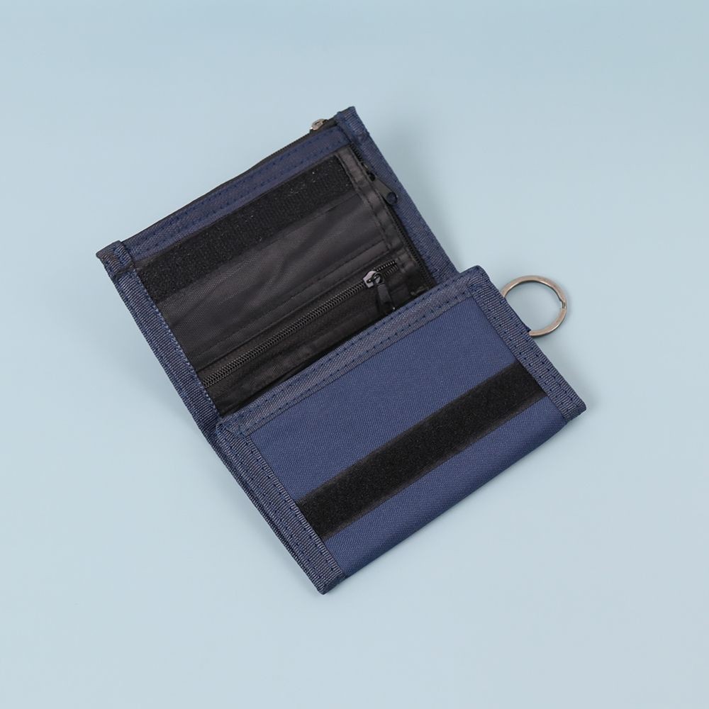 【MQ】Nylon tri-fold short clip, , large