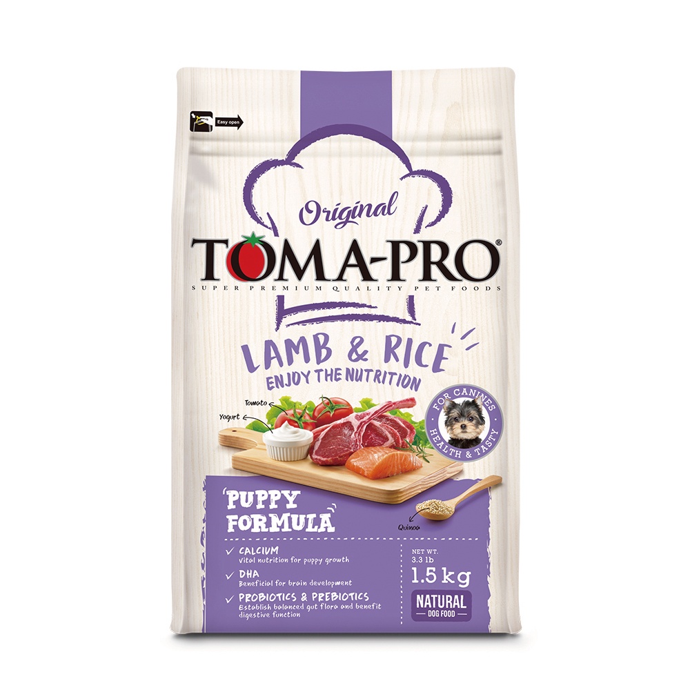 【優格】幼犬飼料  狗糧 羊肉+米  聰明成長配方1.5KG, , large