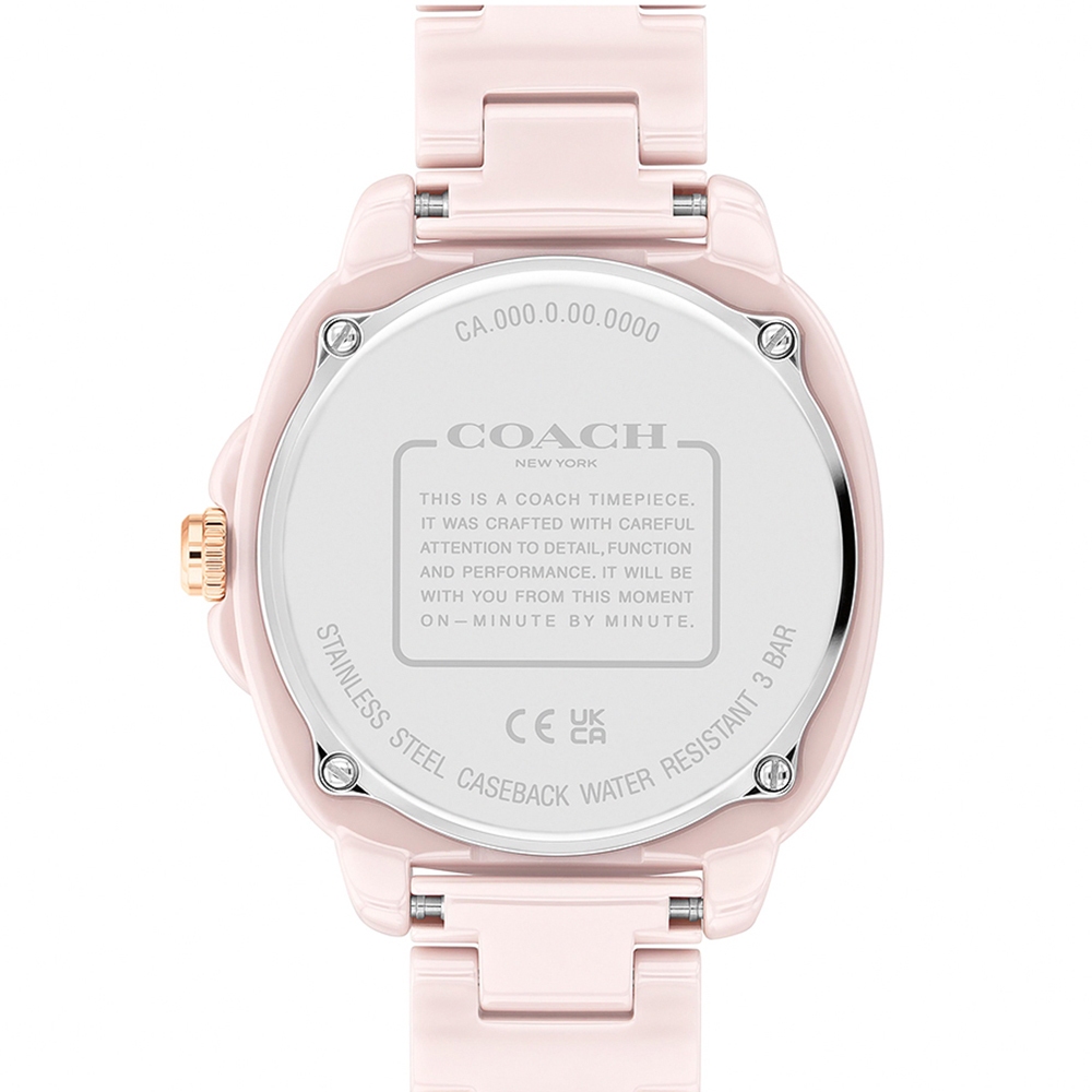 COACH Kitt 晶鑽陶瓷女錶 38mm CO14504408, , large