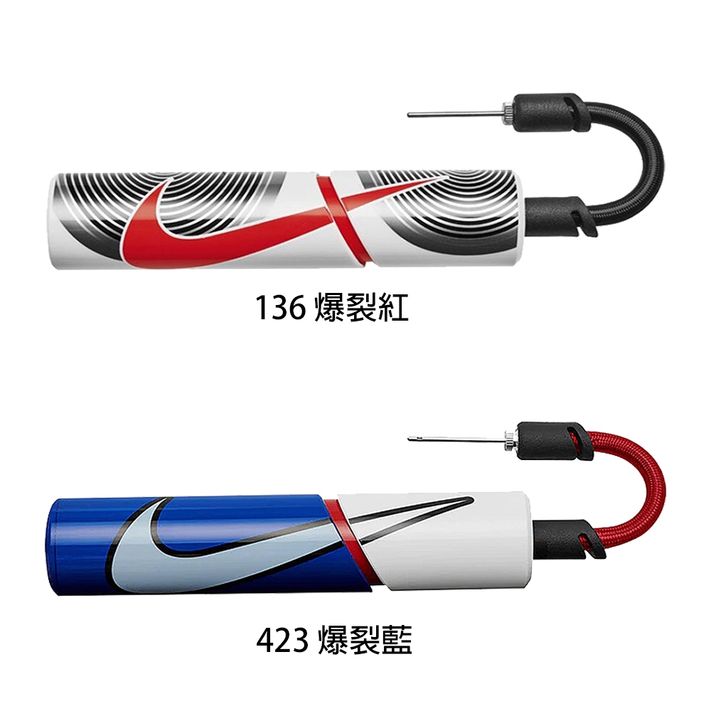 [秉宸] NIKE ESSENTIAL 打氣筒 附球針 攜帶式 籃球打氣筒 排球 足球 N0001384 24FWO, , large