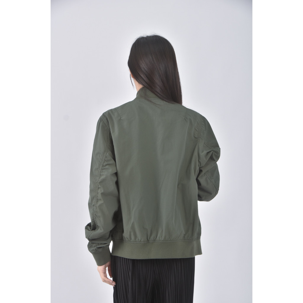 (S) uniqlo質感綠色外套二手衣, , large