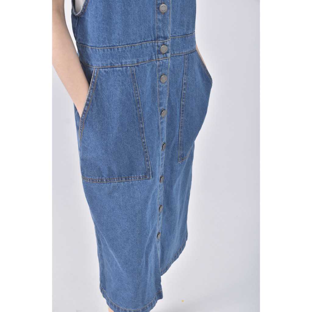 (S) h connect質感藍色長裙二手衣, , large