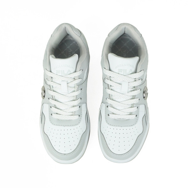 Kixpress-Fila Envelope 女 運動休閒鞋 學院風 低筒 舒適 灰白 [5-C922Y-441], , large