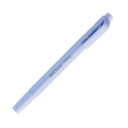 【 Pentel 飛龍 】FITLINE 雙頭螢光筆 粉彩色系 3.5/1.0mm 10支/盒 SLW11P   -  多款可選, , large