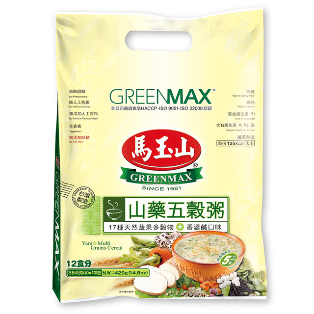 馬玉山山藥五穀粥