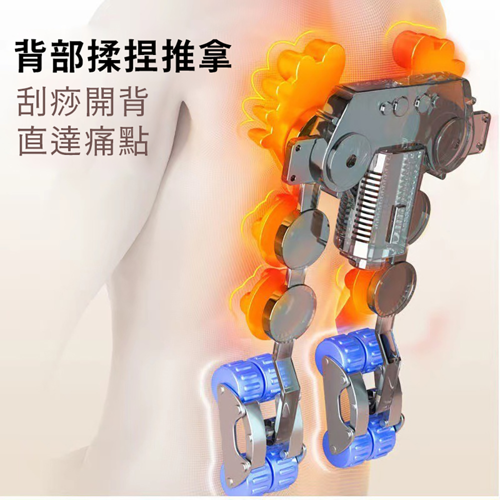 【NOVICE 諾維斯】旗艦款全自動背部五點按摩熱敷椅墊SB-A11, , large