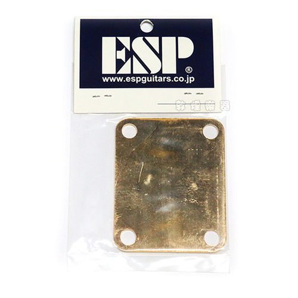 【敦煌樂器】ESP NECK PLATE ESP REC GO 琴頸背板蓋【全新】, , large