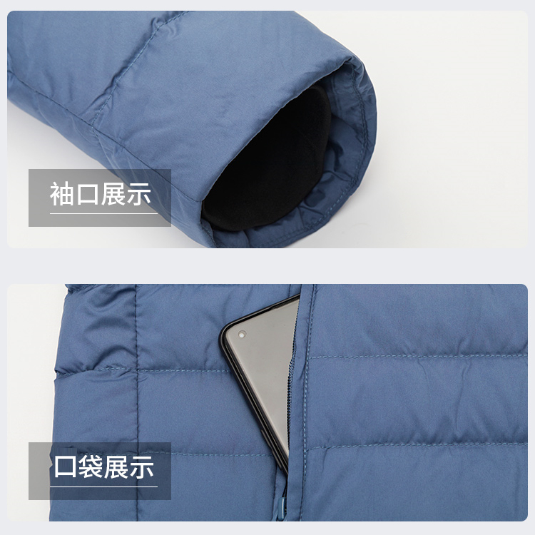[Tectop 探拓戶外]【男款9239469.女款9239470】雙色連帽羽絨服, , large