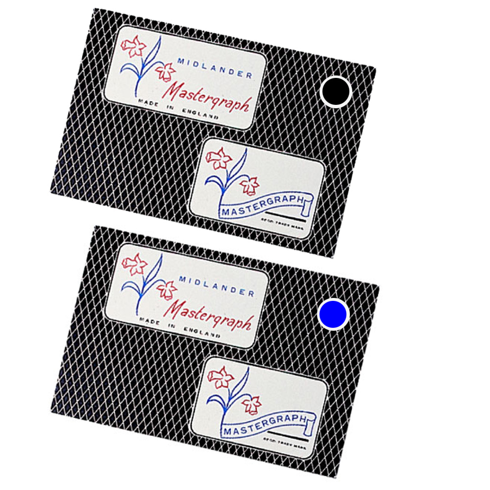 【鐘花】複寫紙-9X13吋 黑色/藍色 /盒 NO.2267/NO.2269 - 藍 NO.2269