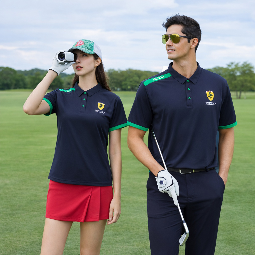 【FALALI】Short-sleeved cooling polo shirt - Men's (black), , large