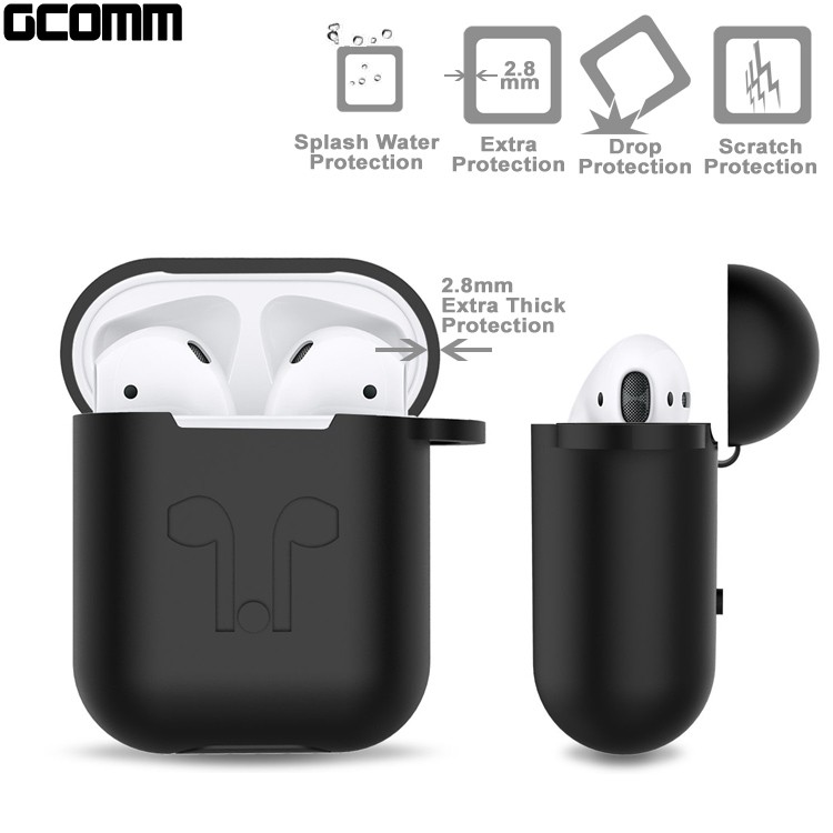 GCOMM Apple AirPods 藍芽耳機增厚保護套 皇室藍, , large