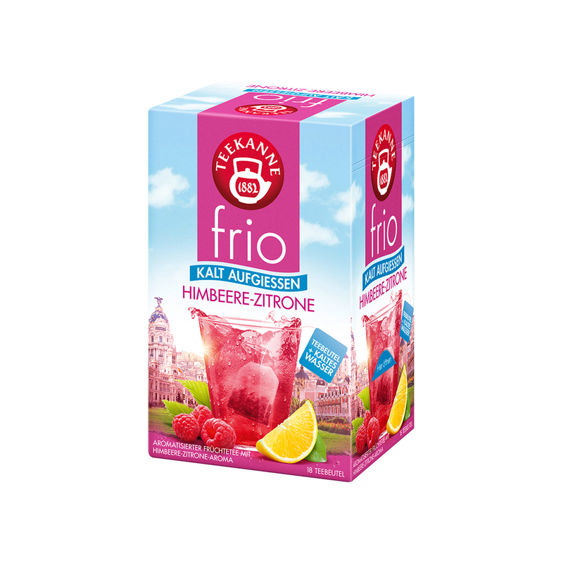 【TEEKANNE 恬康樂】frio系列 覆盆莓檸檬果茶 (2.5g x 18包/ 盒)｜無咖啡因 茶包 冷泡茶, , large