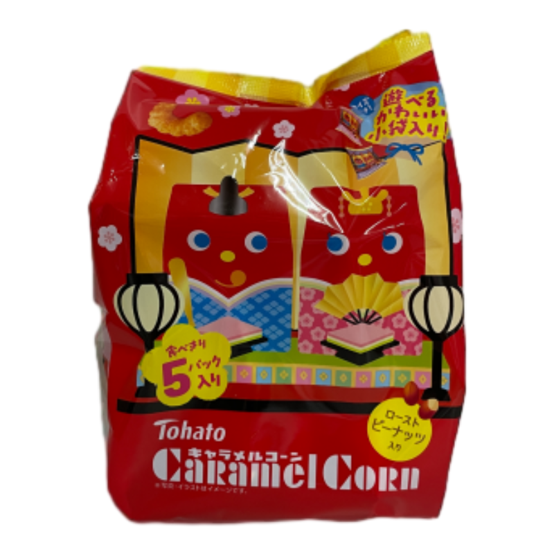東鳩女兒節版5袋焦糖味玉米脆果, , large