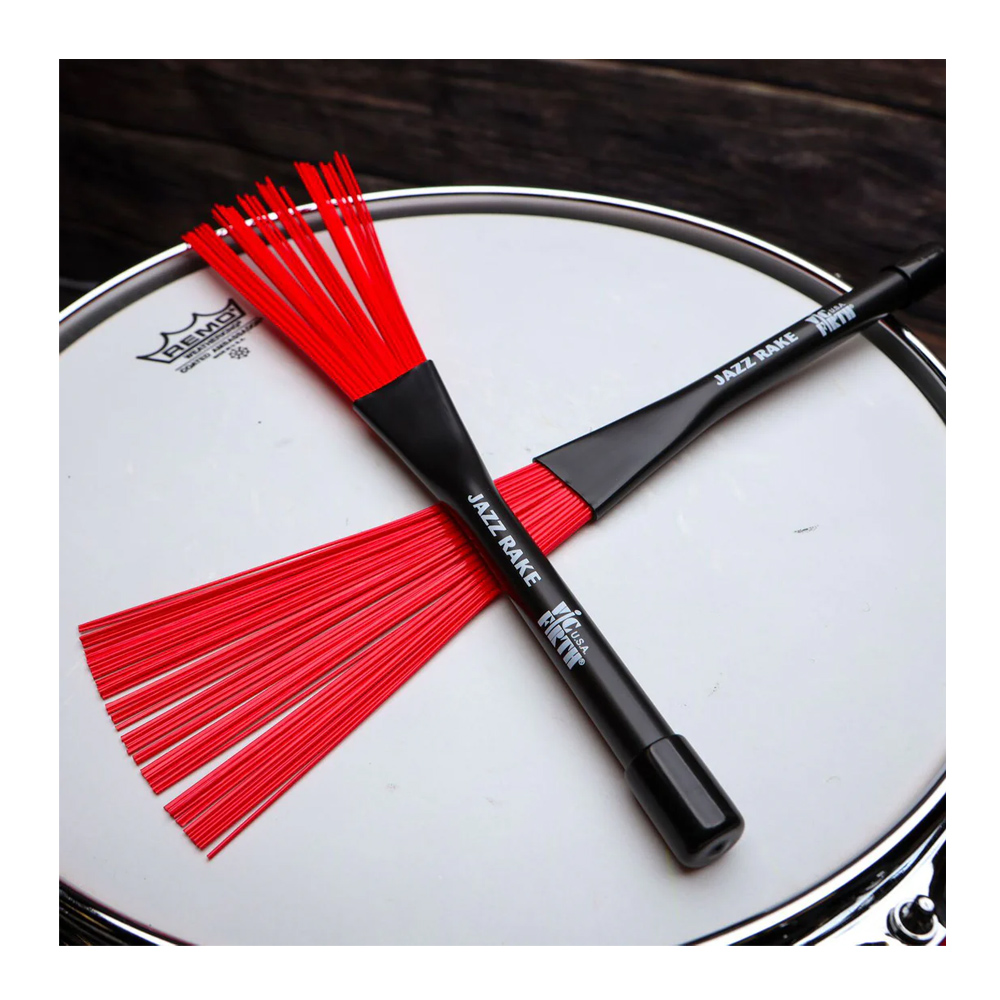 VIC FIRTH VFPX-BJR Jazz Rake Brushes 鼓刷, , large