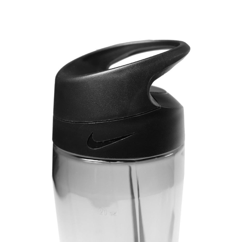 NIKE 旋蓋式水壺 24OZ/709ml 運動水壺 隨身杯 水瓶 TRITAN材質 便攜 人體工學 手柄 寬口 透明黑, , large